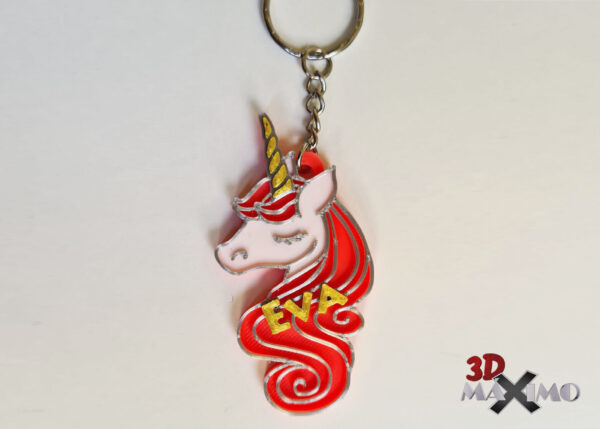 Llavero personalizado - Modelo Unicornio - Imagen 14