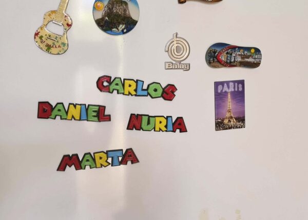 Letrero Personalizado de Super Mario Bros: Llavero o Imán para la nevera - Imagen 9