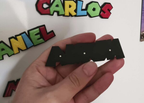 Letrero Personalizado de Super Mario Bros: Llavero o Imán para la nevera - Imagen 8