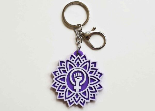 Llavero Feminista - Modelo Mandala