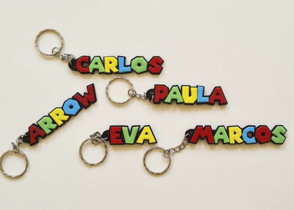 Letrero Personalizado de Super Mario Bros: Llavero o Imán para la nevera - Imagen 7