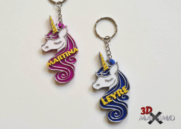 Llavero personalizado - Modelo Unicornio - Imagen 9