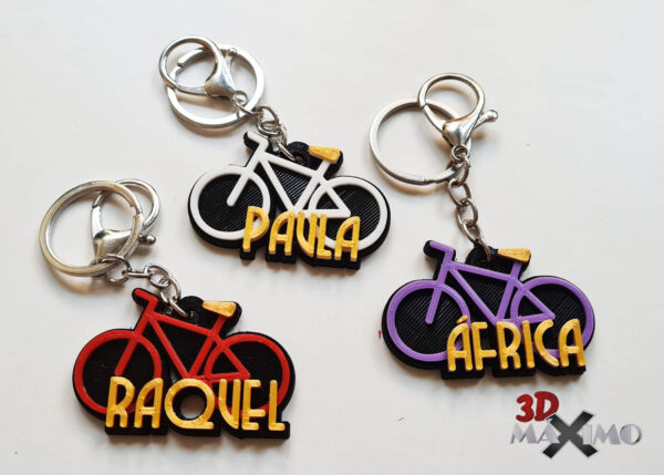 Llavero personalizado - Modelo Bici - Imagen 5