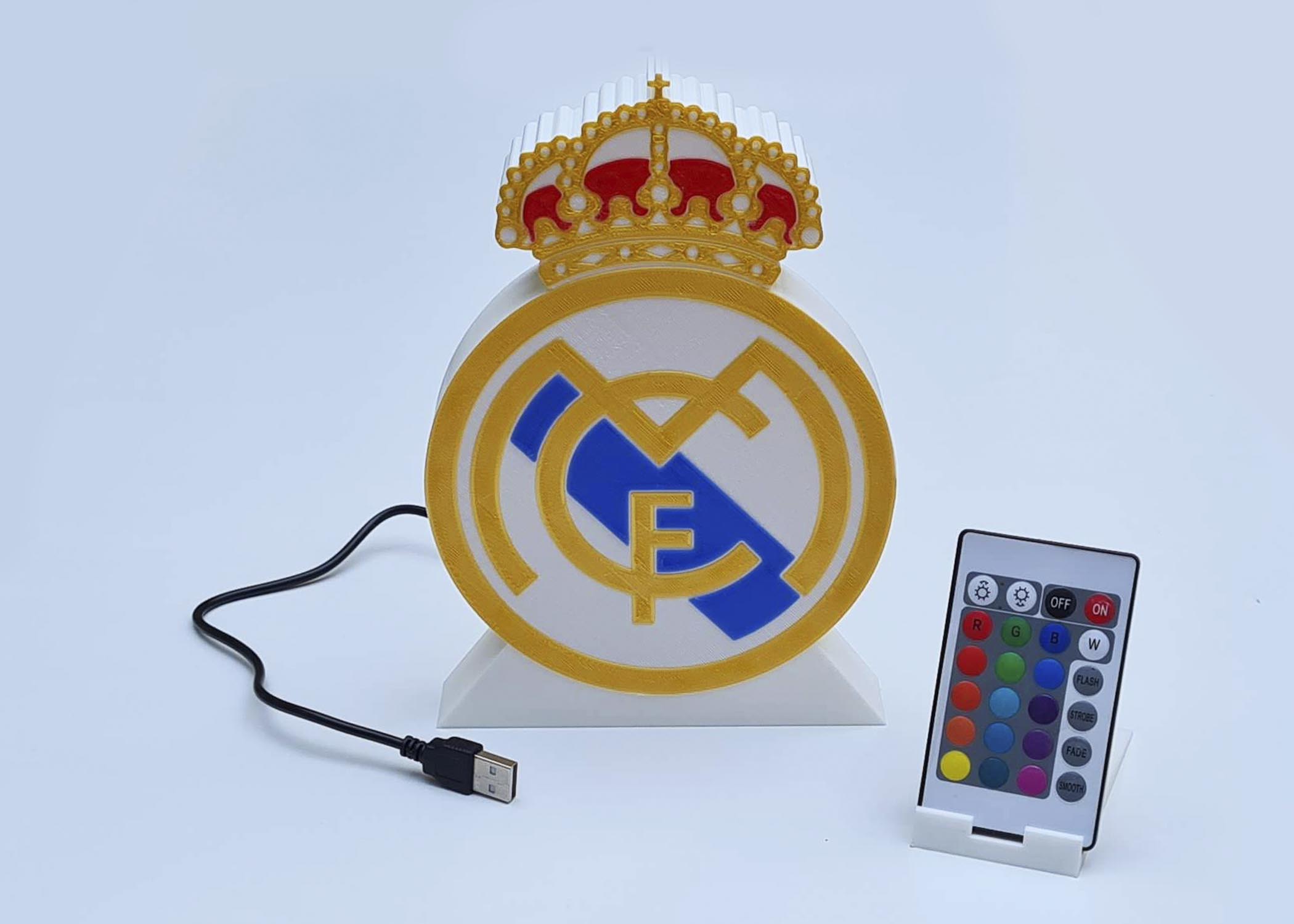 Lámpara LED · Real Madrid