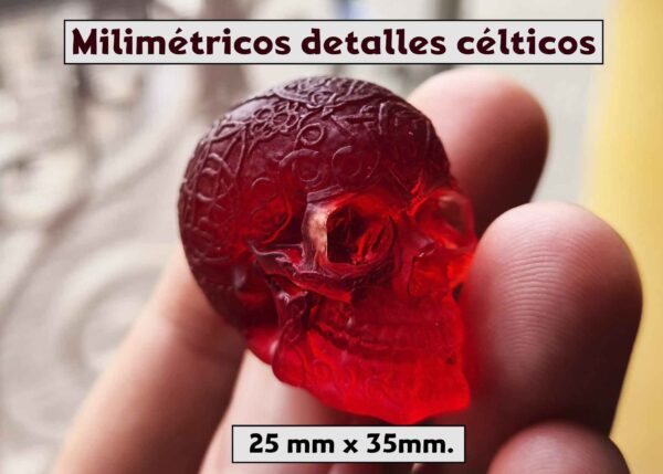 Lámpara LED Calaveras Celtas traslúcidas - Imagen 7