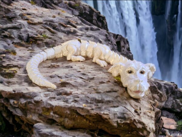 Falkor, Dragón de la Suerte Fuyu de La Historia Interminable: Elegancia Articulada en PLA con Efecto Seda - Imagen 7