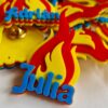 Pin Fallero Personalizado con Nombre: Llama Senyera - Imagen 6