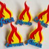 Pin Fallero Personalizado con Nombre: Llama Senyera