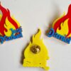 Pin Fallero Personalizado con Nombre: Llama Senyera - Imagen 3